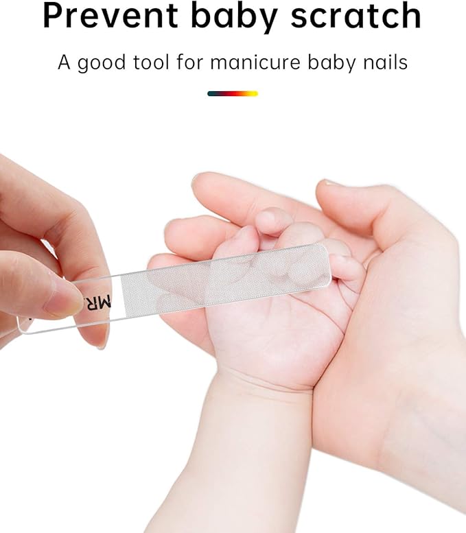 MR.GREEN Glass Nail Shiner ，Upgrade Nano Glass Nail Files &Nail Buffers Polisher Professional Crystal Manicure Tools Kit for Natural Nail