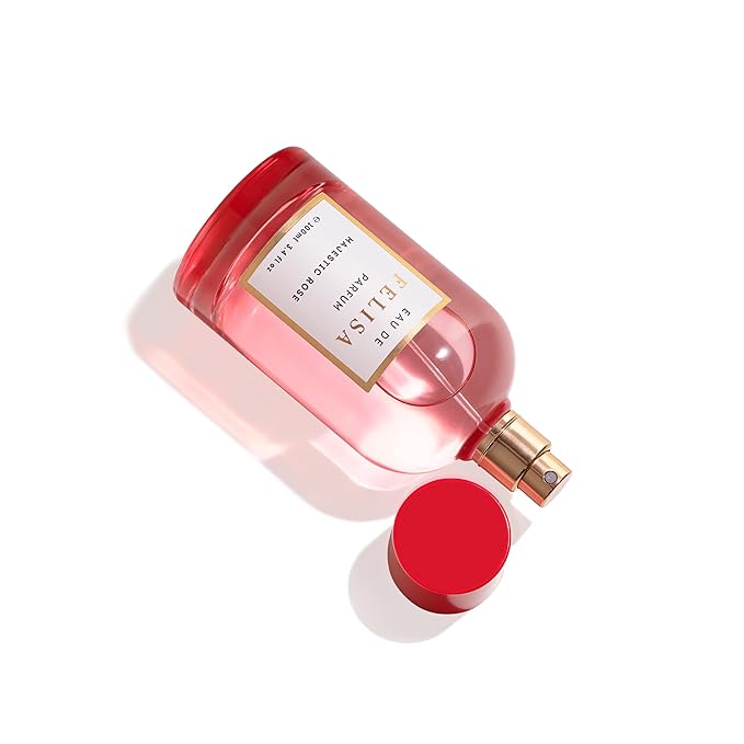 Majestic Rose Eau de Parfum (3.4 fl oz) – Long Lasting Vegan Floral Perfume, Sophisticated and Timeless Fragrance with Damask Rose, Patchouli, Ylang-Ylang and Fruity Lychee