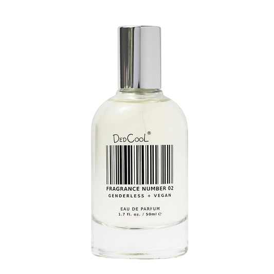 DedCool Eau de Parfum (Fragrance 02-1.7 fl oz) With Notes of Sandalwood, Jupiter, Perfume for Men and Women, Luxury, Long Lasting, with Essential Oils, Non-Toxic, Vegan, Fragrance For All