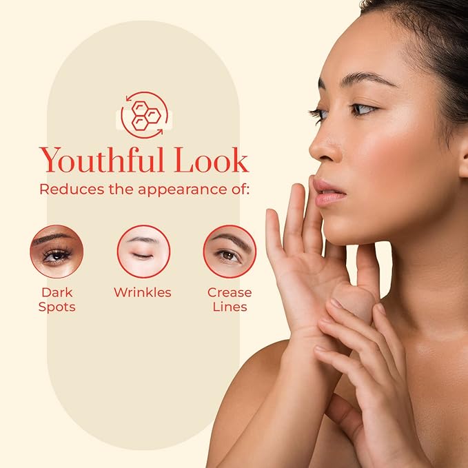 Clear Beauty Retinol & Goji Berry Under Eye Serum - Dermatologist Tested, Diminishes Fine Lines, Wrinkles, Eye Bags & Dark Circles , Clean Beauty, Cruelty-Free Korean Skin Care - All Skin Types