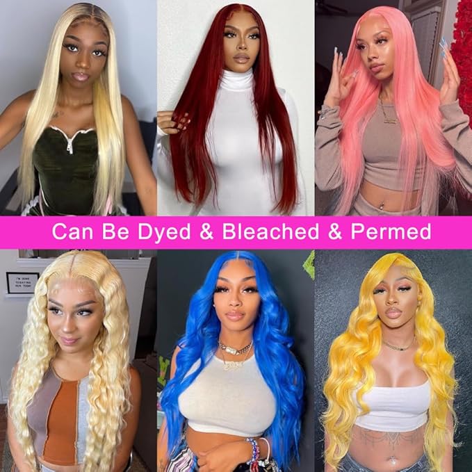 HC 613 Bundles Human Hair 28 Inch Blonde Straight 100% Unprocessed 12A Grade Brazilian Virgin Bundles (Single Bundles)