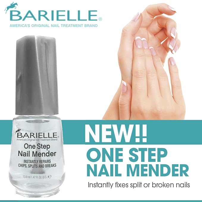 Barielle One Step Nail Mender .47 oz. - Repairs Split, Chipped and Damaged Nails Clear