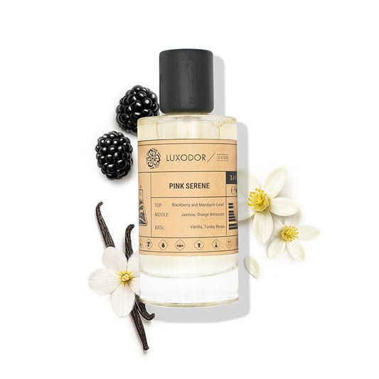 Pink Serene - Inspired by Addict - pheromones perfumes for women - cologne dupes fragrances - Clean ingredients Paraben Free Vegan - 3.4 fl. oz (100ml) with perfume oil 10 ml roll-on