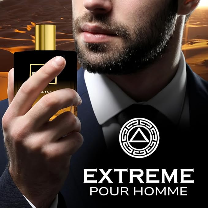 Extreme Intense Eau de Parfum – Long-Lasting Woody and Citrus Fragrance for Men – 100mL Perfume Spray with Bonus 15mL Perfume Sample (Randomly Selected)