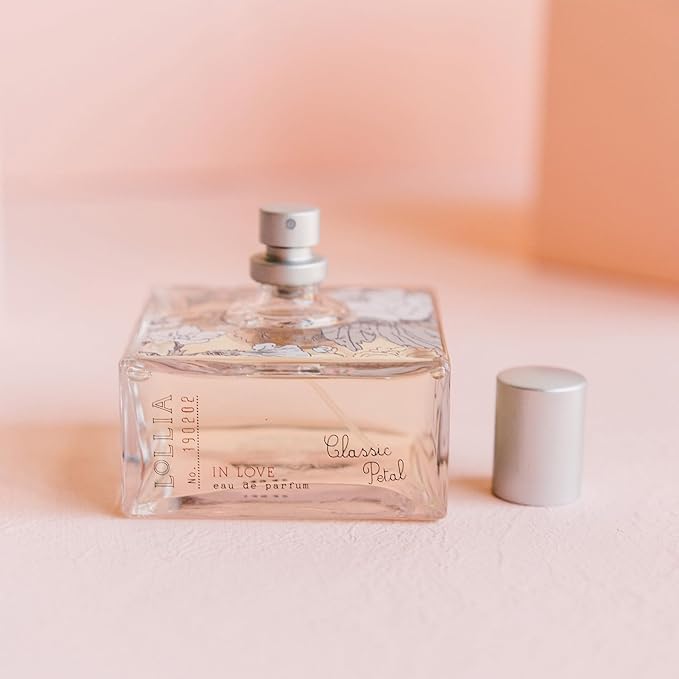 LOLLIA In Love Eau de Parfum, 3.4 fl. oz. - Classic Petal – Beautifully Captivating Perfume, Women’s Perfume, Eau de Parfum Spray for Women, Women’s Fragrance