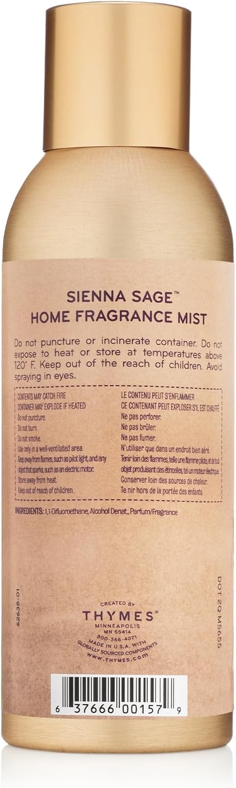 Thymes Sienna Sage Home Fragrance Mist (3.0 oz)