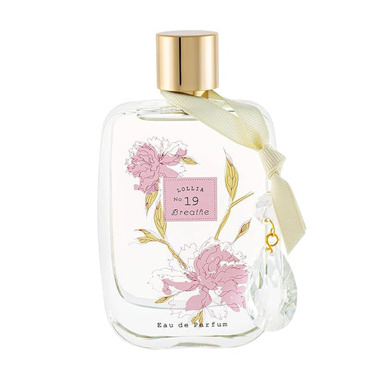 LOLLIA Breathe Eau de Parfum, 3.4 fl. oz., Peony & White Lily, Beautifully Captivating Perfume, Women’s Perfume, Eau de Parfum Spray for Women, Women’s Fragrance