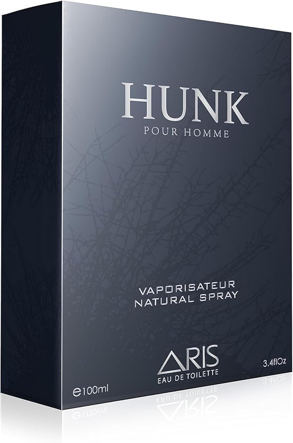 Hunk Eau de Parfum – Long-Lasting Lemon and Woody Fragrance for Men – 100mL Perfume Spray with Bonus 15mL Perfume Sample (Randomly Selected)