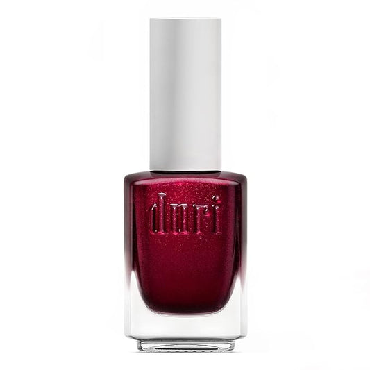 duri Nail Polish, 754 Social Bubble, Red Glitter Shimmer, Full Coverage, 0.45 Fl Oz