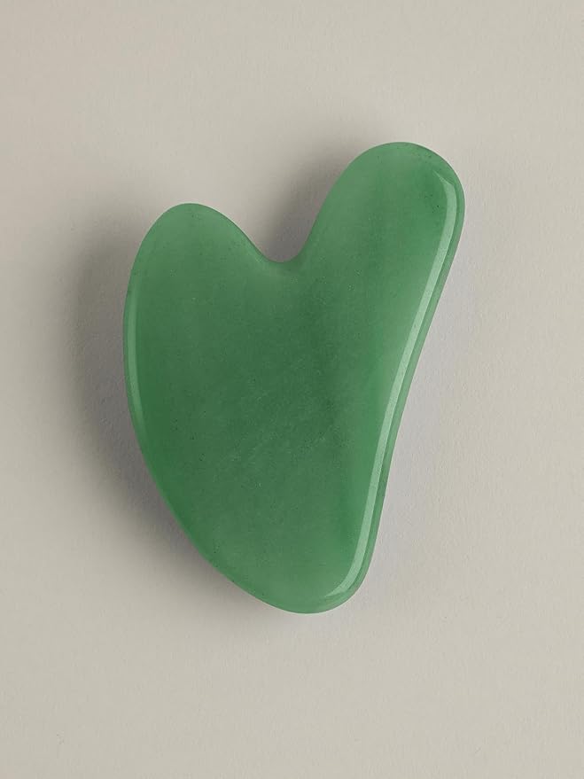 Mount Lai Jade Gua Sha Facial Tools, Jade Roller and Gua Sha Facial Tools Set, Guasha Tool for Face to Relieve Muscle Tension and Reduce Puffiness, Anti Aging Skin Care Sets for Women