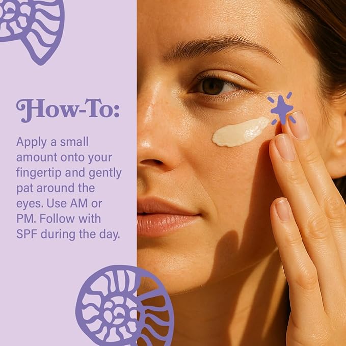 LE GUSHE Retinal Under Eye Cream - Anti Aging Retinol Eye Cream for Dark Circles and Fine Lines - With Ginseng and Niacinamide - Undereye Dark Circles Treatment (52 ml / 1.76 fl oz)