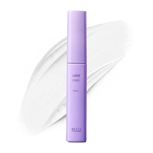 BELLE Lash Fixer – Nourishing Lash Serum & Fixer, Long-Lasting Curl, Smudge-Free, Lightweight Daily Lash Care, Gentle Formula, Cruelty-Free, 10ml / 0.34 fl.oz