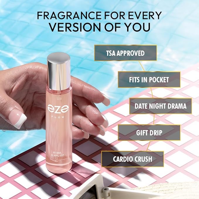 Eze Everyday Glow Up Tri Trio Combo Perfume For Women – 18mL | Luxury Perfume with Long-Lasting Fragrance | Perfect for Work, Events & Special Occasions | Gift for Her | Captivating Scent