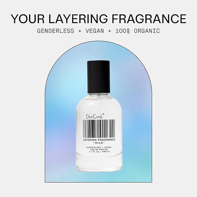 DedCool - Genderless + Vegan Eau de Parfum | Clean, Non-Toxic Fragrance For All (MILK, 1.7 fl oz | 50 ml)