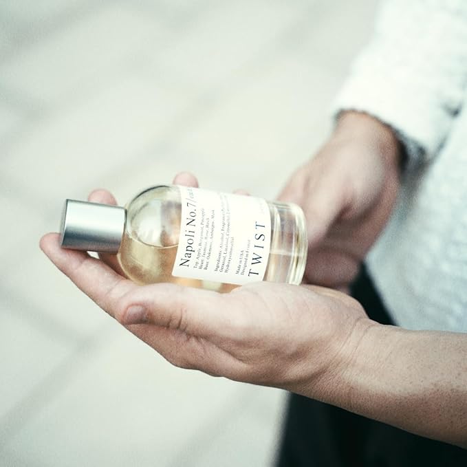 Twist Escale in Capri No. 73 - Inspired by A & Fitch's Fierce, Long-Lasting Eau De Parfum for Men, Fresh Citrus & Woody Fragrance, Paraben-Free, Vegan, Clean Ingredients – Spray 100 ml | 3.4 fl. oz.