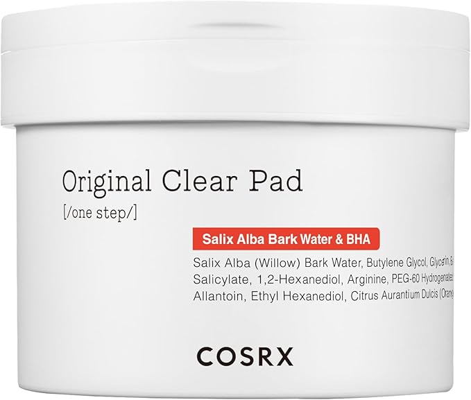 COSRX BHA Toner Pads, 70 Sheets, Exfoliating Pads for Dead Skin & Blackheads, Minimize Pores, Prevent Breakouts, Smooth Skin Texture, Korean Skin Care, Stocking Stuffers, Holiday Gifts,Gifts For Women