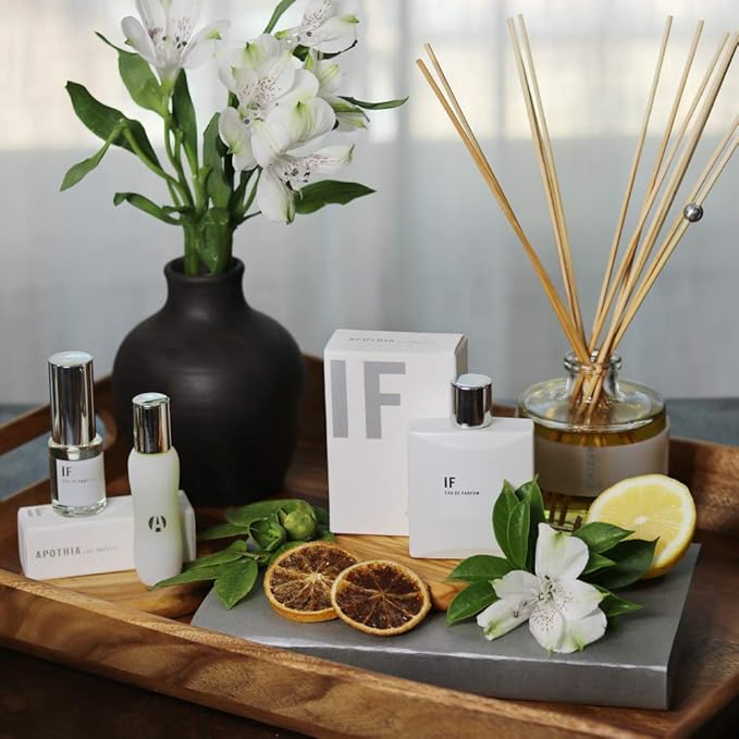 IF Travel Eau de Parfum | IF Perfume Modern White Floral & Citrus | Award Winning Fragrance | Premium Ingredients | Long Lasting Scent | 0.4 oz | 15 ml | Convenient Travel Size Glass Bottle