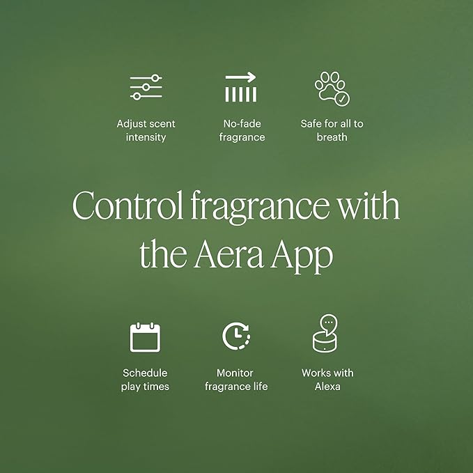 Aera Mini Pumpkin Spice Home Fragrance Scent Refill - Notes of Pumpkin, Clove and Vanilla - Works with Aera Mini Diffuser - Limited Edition