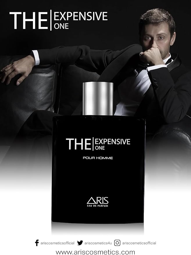 The Expensive One Eau de Parfum – Long-Lasting Fresh and Fruity Fragrance for Men – 100mL Perfume Spray with Bonus 15mL Perfume Sample (Randomly Selected)