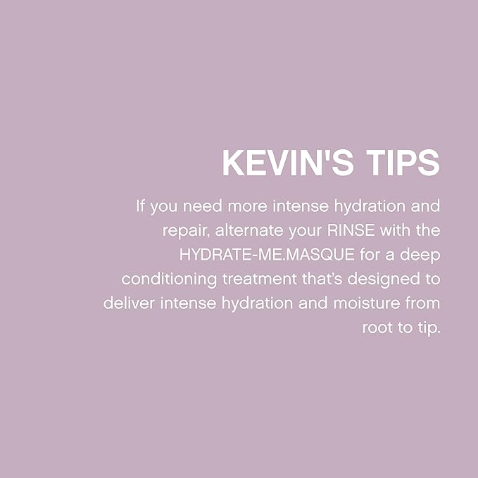 KEVIN.MURPHY HYDRATE-ME.MASQUE - Hair Masque for Damaged Hair - For Normal to Dry Hair - Hair Repair Formula - With Baobab Seed Oil & Rose Hip - Sulphate Free Hair Care - 1 L /33.8 fl oz