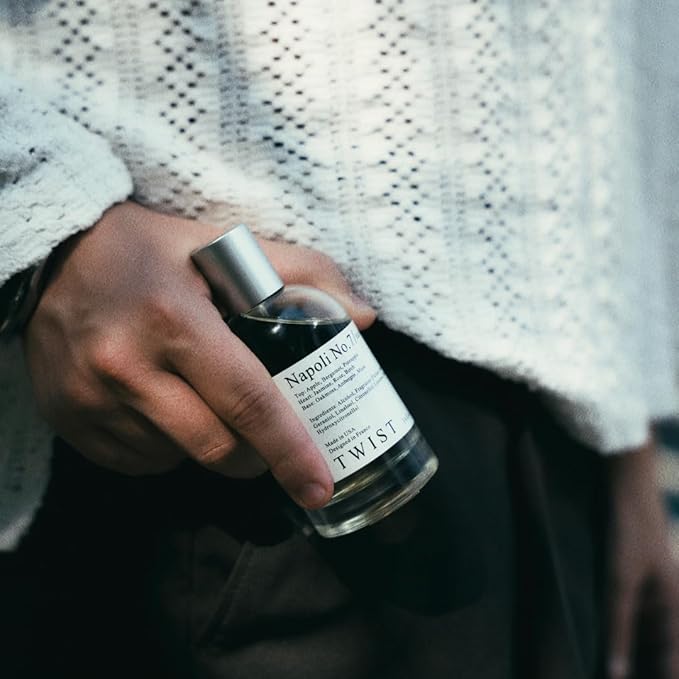 Twist Escale in Capri No. 73 - Inspired by A & Fitch's Fierce, Long-Lasting Eau De Parfum for Men, Fresh Citrus & Woody Fragrance, Paraben-Free, Vegan, Clean Ingredients – Spray 100 ml | 3.4 fl. oz.