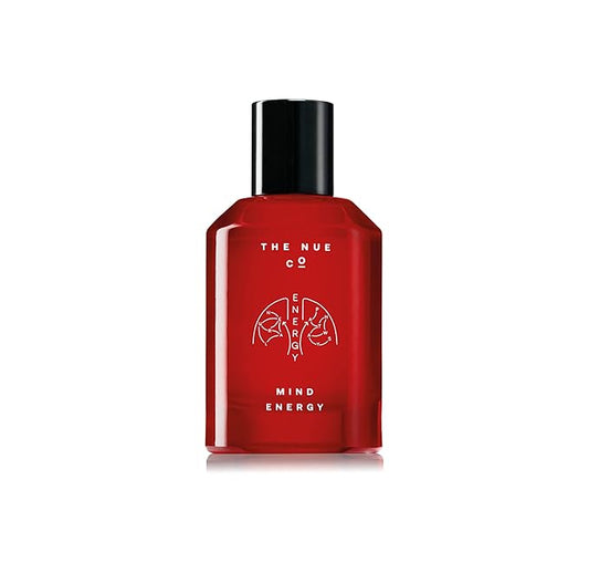 The Nue Co. MIND ENERGY Instant Stress Relief Unisex Fragrance - Clary Sage, Juniper, Pink Peppercorn + Clove - Vegan 50mL / 1.69 oz