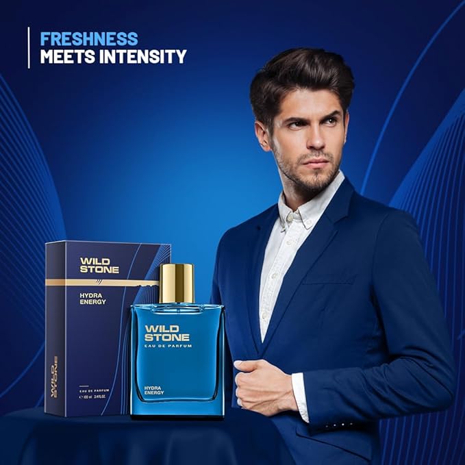 Hydra Energy EDP Premium Perfume for Men, 100 Ml | Long-lasting Eau De Parfum | Refreshing Fragrances for Modern Man | Active Lifestyle | Gift For Men