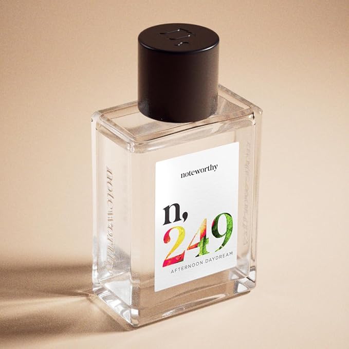 Noteworthy n,249 Afternoon Daydream Eau De Parfum –Bergamot, Ginger Lily, Wood | Sophisticated, Warm Fragrance for Any Occasion | Long-lasting Unisex Perfume for Women & Men (100ml)