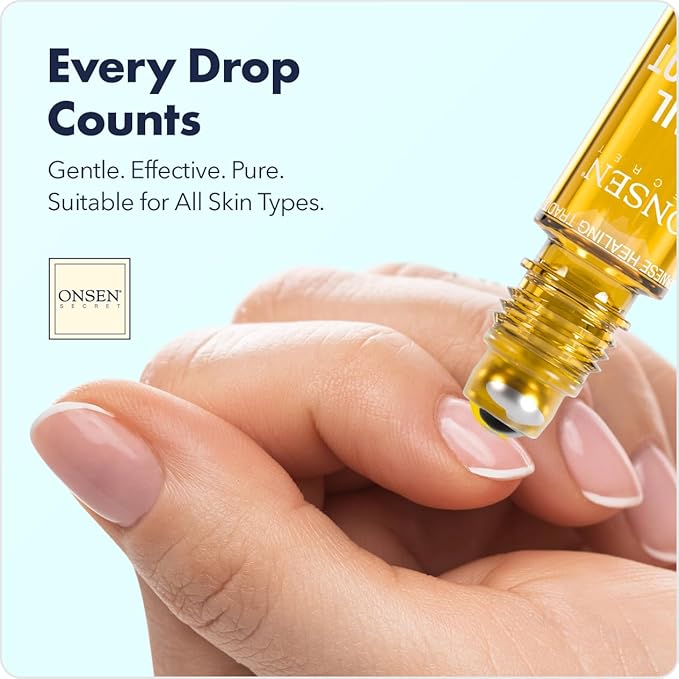 Onsen Nail & Cuticle Rescue Kit – Conditioner Serum, Repair Oil & Cuticle Balm – Tsubaki, Shea Butter, Jojoba – Strengthens Nails, Softens Cuticles, Hydrates Skin (15ml Serum + 10ml Oil + 26ml Cream)