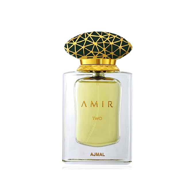 Ajmal Amir Two Eau de Parfum 1.7 Fl Oz | Luxury Long-Lasting Unisex Perfume | Oriental Ambery, Spicy & Musky Fragrance | Premium Dubai Perfume for Men & Women