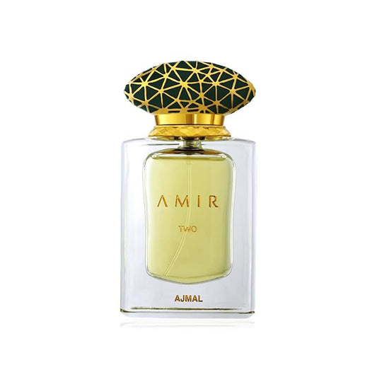 Ajmal Amir Two Eau de Parfum 1.7 Fl Oz | Luxury Long-Lasting Unisex Perfume | Oriental Ambery, Spicy & Musky Fragrance | Premium Dubai Perfume for Men & Women