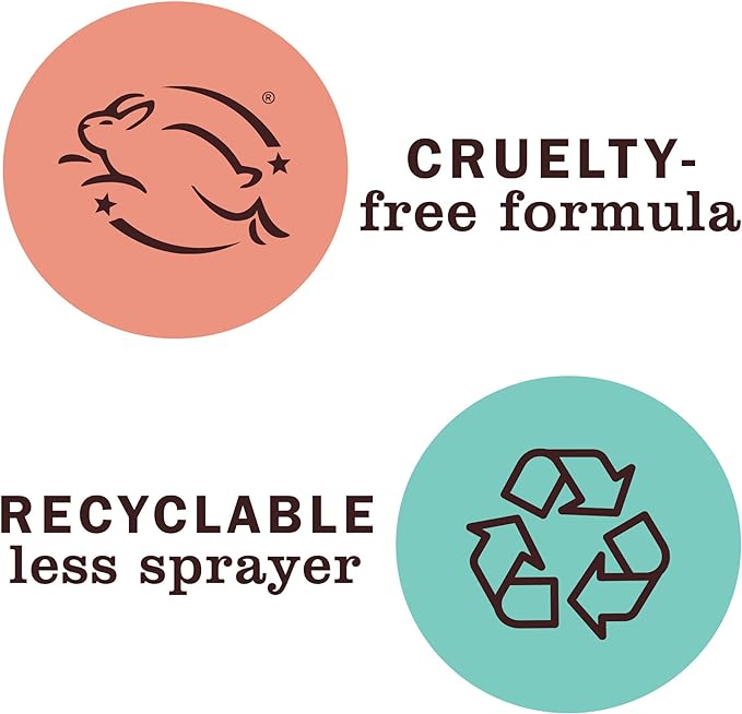 MRS. MEYER'S CLEAN DAY Room and Air Freshener Spray, Non-Aerosol Spray Bottle Infused with Essential Oils, Compassion Flower, 8 fl. oz - Pack of 3