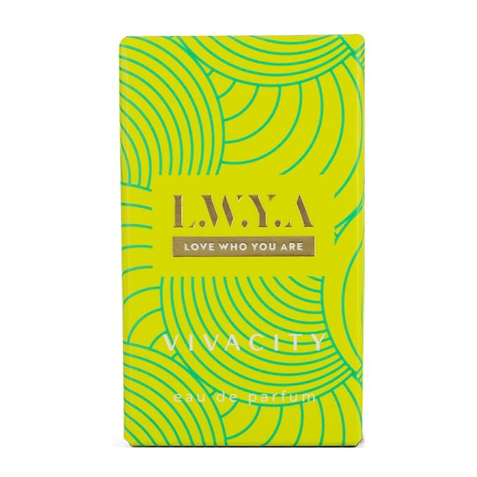 Vivacity Perfume for Women - Citrus, Herbal Fragrance - Notes of Italian Bergamot, Violet, Green Tea and Tonka Beans - 0.1 oz EDP Spray