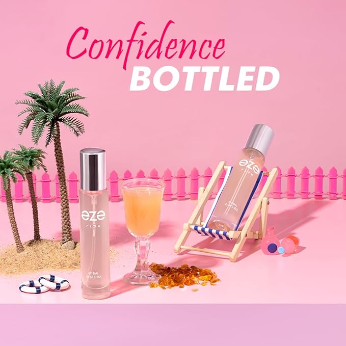 Eze Everyday Glow Up Tri Trio Combo Perfume For Women – 18mL | Luxury Perfume with Long-Lasting Fragrance | Perfect for Work, Events & Special Occasions | Gift for Her | Captivating Scent