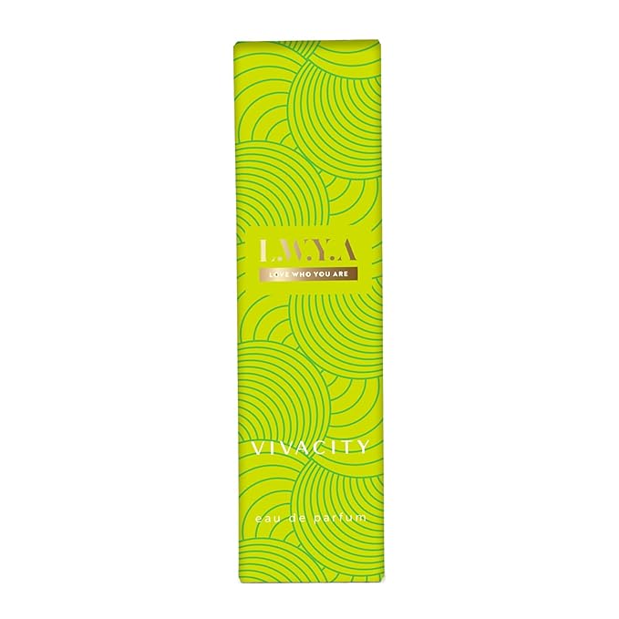 Vivacity Perfume for Women - Citrus, Herbal Fragrance - Notes of Italian Bergamot, Violet, Green Tea and Tonka Beans - 0.27 oz EDP Spray