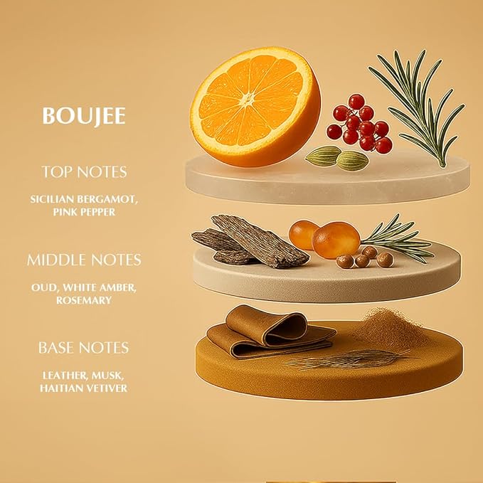 EZE Elevate Range Boujee Perfume For Men & Women - 75ml|Long Lasting Fragrance | Gift For Her & Him | Indulge In A Luxurious, Fragrance That Captures Masculine Elegance & Strength