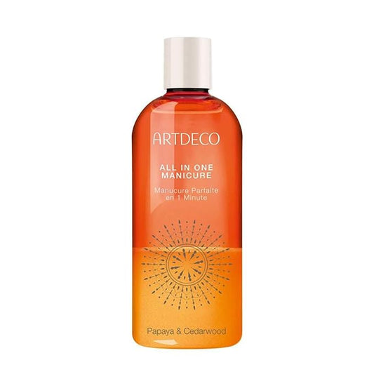 ARTDECO All in One Manicure - hand scrub with Himalayan salt and sea salt - removes dead skin cells - combination of nourishing oils - intensively moisturizes skin - hand cream - lotion - 5.07 Fl Oz