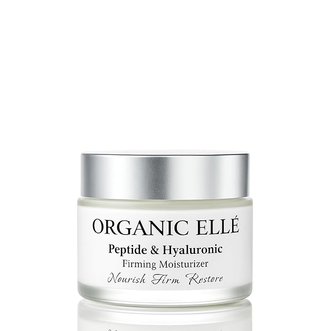Moisturizer – Advanced Peptide & Hyaluronic Firming Face Cream with Botanical Extracts, Avocado & Jojoba Oil – Hydrating, Anti-Aging, Fragrance-Free for All Skin Types