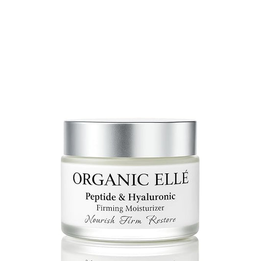 Moisturizer – Advanced Peptide & Hyaluronic Firming Face Cream with Botanical Extracts, Avocado & Jojoba Oil – Hydrating, Anti-Aging, Fragrance-Free for All Skin Types