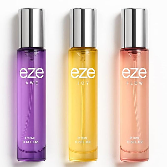 Eze Everyday Glow Up Tri Trio Combo Perfume For Women – 18mL | Luxury Perfume with Long-Lasting Fragrance | Perfect for Work, Events & Special Occasions | Gift for Her | Captivating Scent
