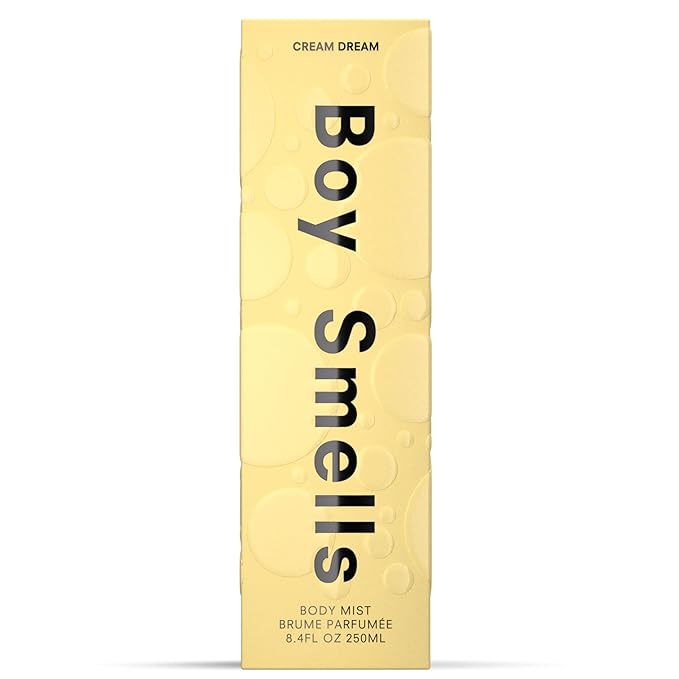 Boy Smells Cream Dream Travel Mist – French Vanilla, Buttercream & Blonde Woods – Warm Sweet Body Mist for Women – Classic Body Mist – 8oz
