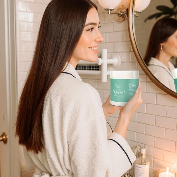 I Belli Capelli Venice Botox Hair Treatment - Reduce Frizz, Smoothness, Rejuvenates Dry and Damaged Hair, Deep Hydration, Volume Control,-Formaldehyde-Free, Organic Hair Botox (17.6 oz/500 ml)