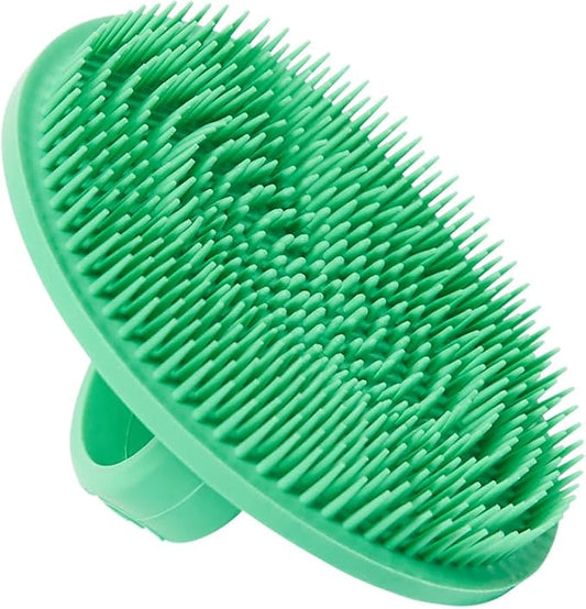 Boie USA Face Scrubber - Handheld Facial Tool, Deep Cleansing Exfoliating Facial Brush. Fights Acne with Gentle, Silicone-Like Bristles, Long Lasting, & Hypoallergenic (Mint)