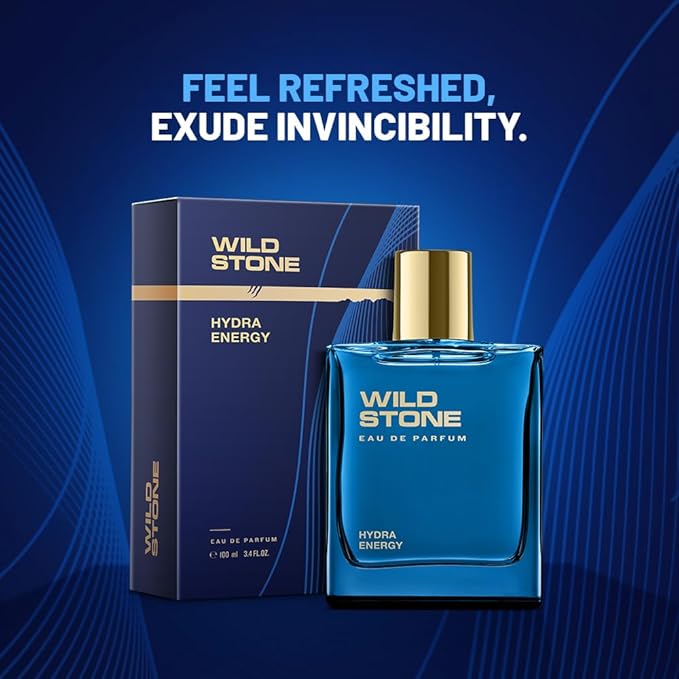 Hydra Energy EDP Premium Perfume for Men, 100 Ml | Long-lasting Eau De Parfum | Refreshing Fragrances for Modern Man | Active Lifestyle | Gift For Men
