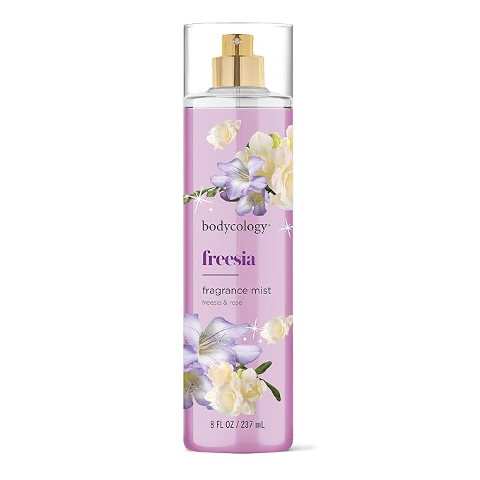 Bodycology Long-Lasting Fragrance Body Mist, Freesia, 8 fl oz