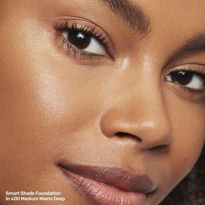 Almay Skintone Matching Foundation, Smart Shade Face Makeup with SPF 15, Hypoallergenic, Oil-Free, Dermatologist-Tested, 200 Light Medium Mine, 1 fl oz