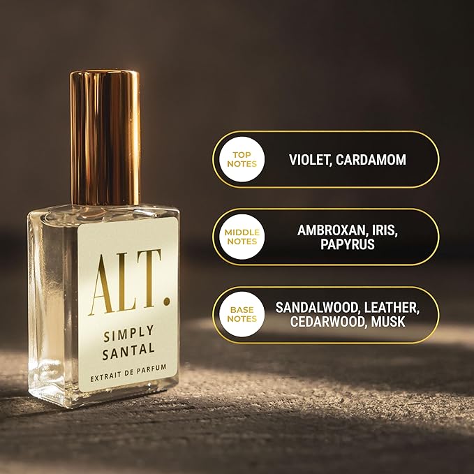 ALT. FRAGRANCES Simply Santal Extrait de Parfum 100ml Unisex Perfume Inspired by Santal 33