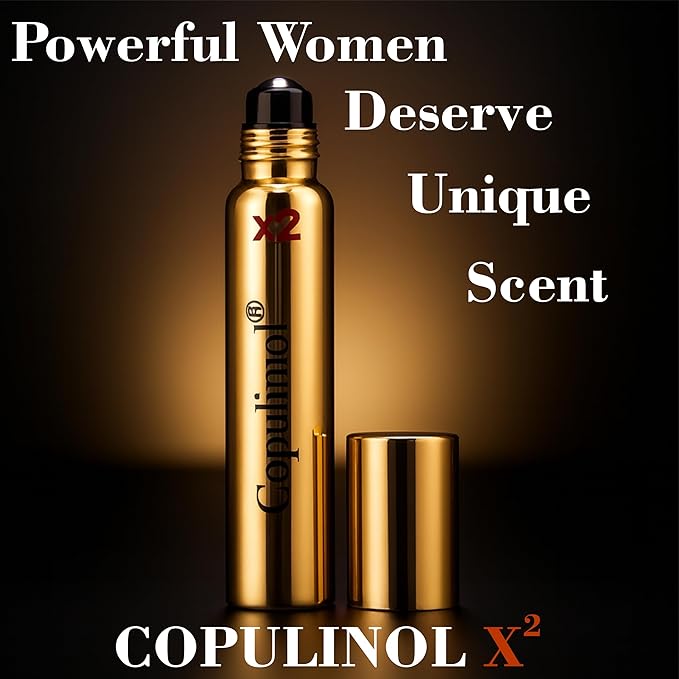 Pherolec Global COPULINOL X2 100% Pheromone for Women Strength Pheromones Perfumes for Women Cologne Essential Oil Long-lasting Infused Scent Travel Perfume For Her Fragrances 0.27 Fl. Oz Roll On