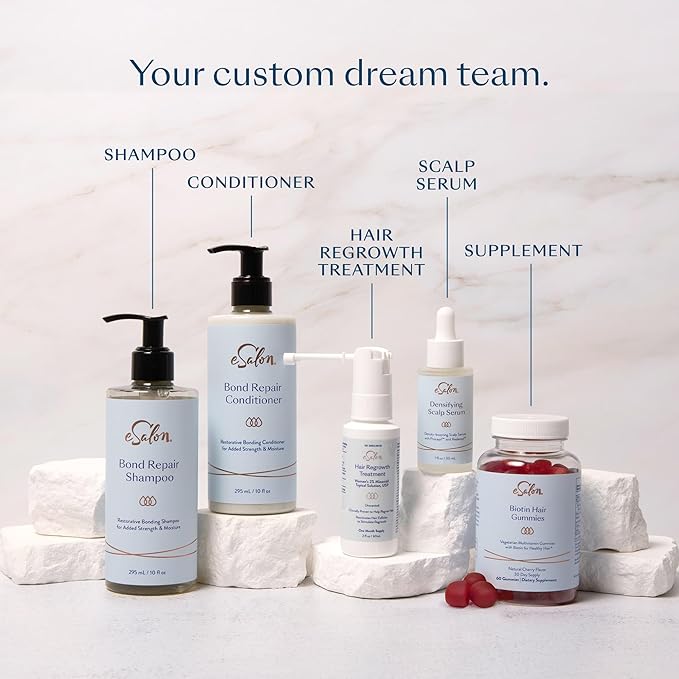 eSalon Scalp Calming Shampoo, Gentle Formula with Allantoin and Black Tea Ferment, 10 fl oz