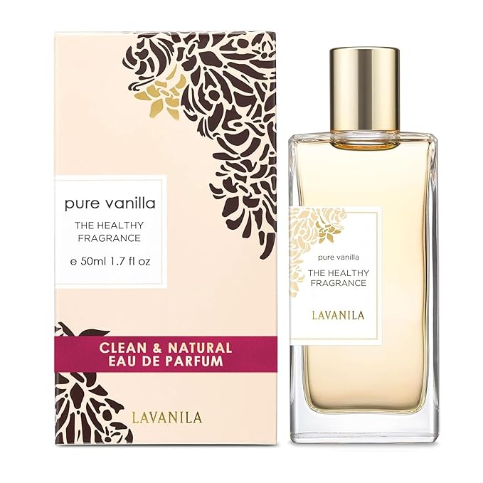 Lavanila Pure Vanilla Perfume for Women, 1.7 oz / 50 ml - Pure Madagascar Vanilla & Creamy Tonka Bean Fragrance, Clean and Natural Eau de Parfum Made In USA